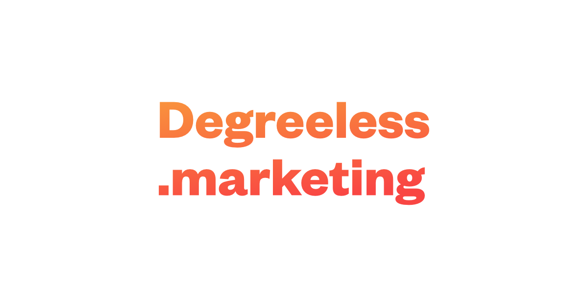 Degreeless.marketing